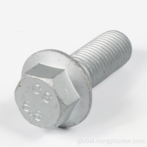 M4 Flange Bolt Stainless Steel Hex Serrated Flange Bolts M4 Factory